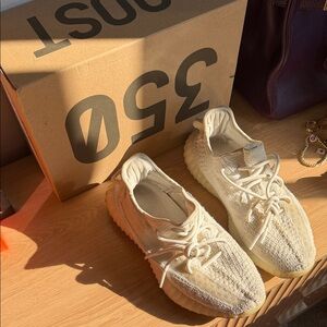 Adidas Women's Off-White Yeezy Boost 350 V2 Sneakers